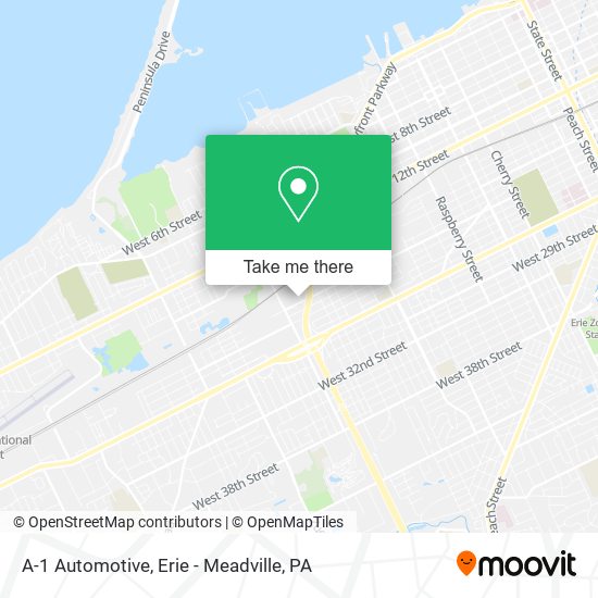 Mapa de A-1 Automotive