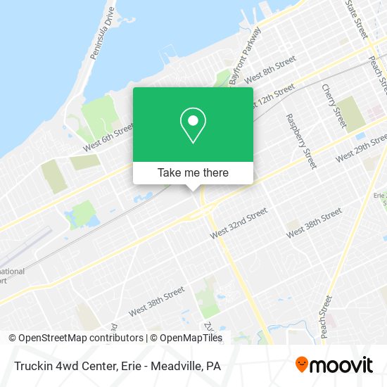 Truckin 4wd Center map