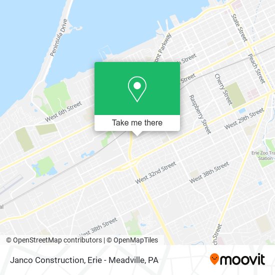 Mapa de Janco Construction