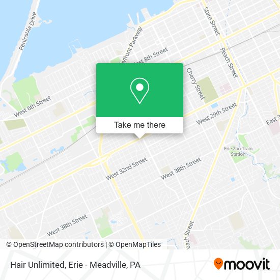 Hair Unlimited map