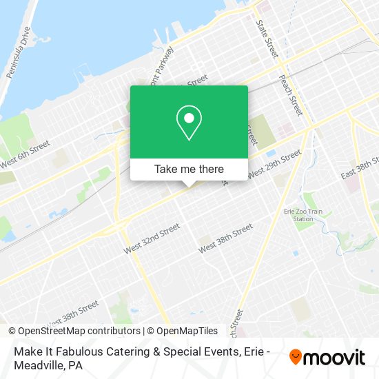 Mapa de Make It Fabulous Catering & Special Events