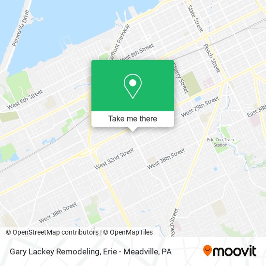 Mapa de Gary Lackey Remodeling