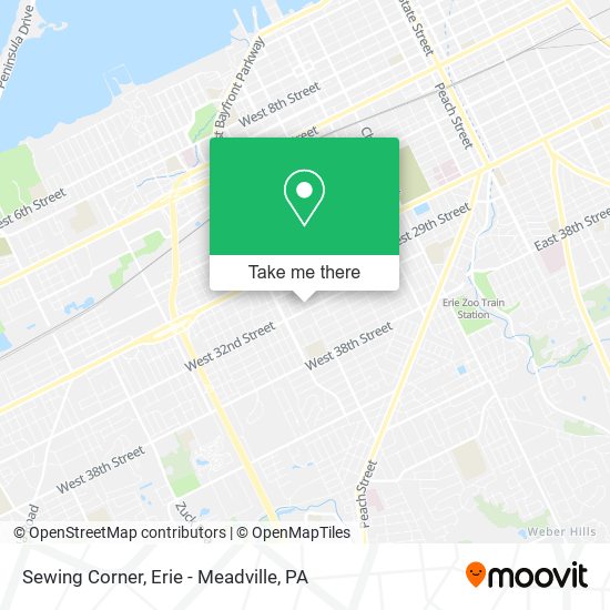Sewing Corner map