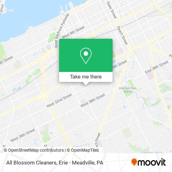 All Blossom Cleaners map