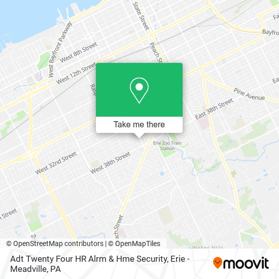 Adt Twenty Four HR Alrm & Hme Security map