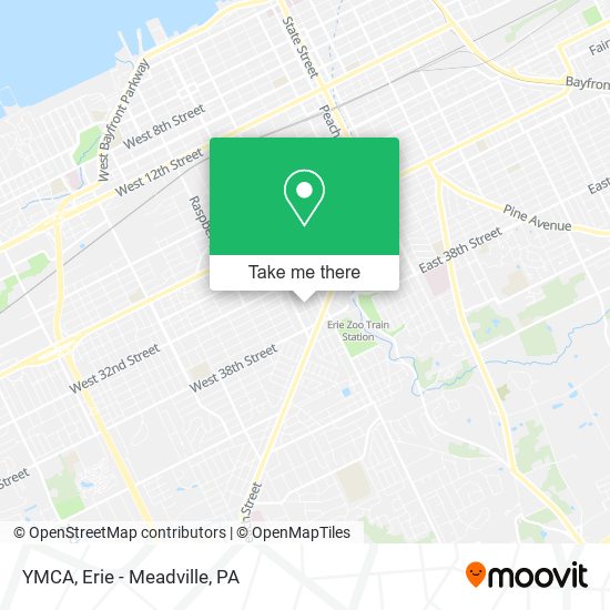 Mapa de YMCA