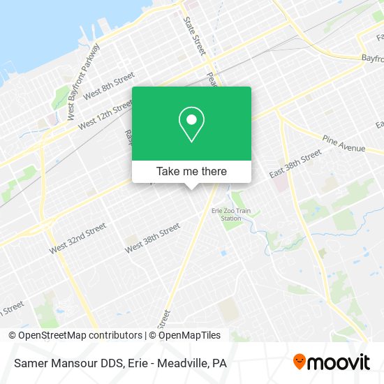Samer Mansour DDS map