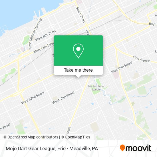 Mojo Dart Gear League map