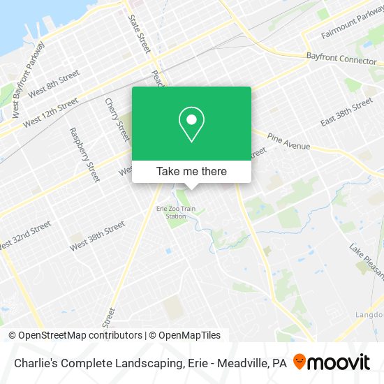 Charlie's Complete Landscaping map