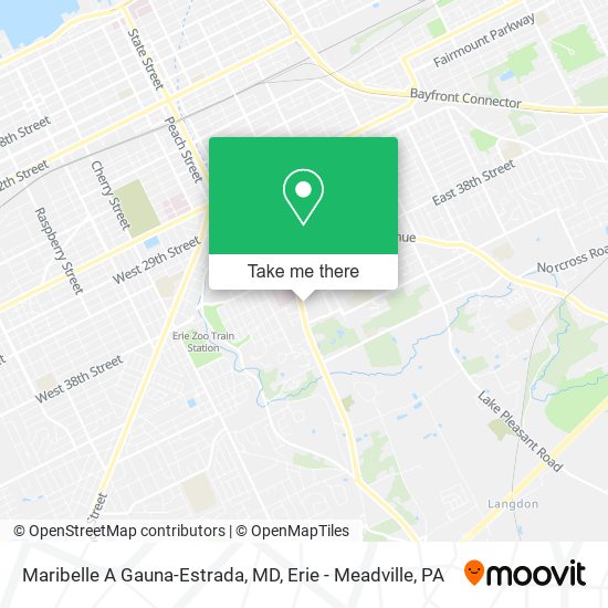 Maribelle A Gauna-Estrada, MD map