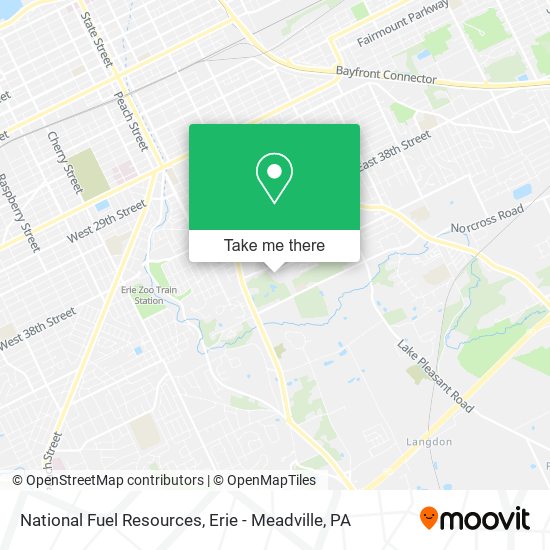 National Fuel Resources map
