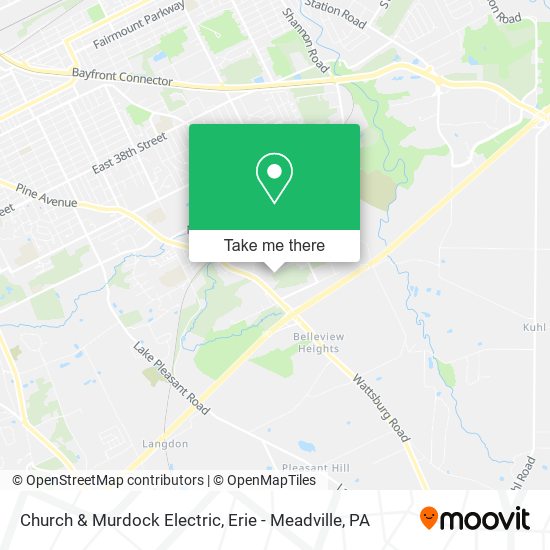 Church & Murdock Electric map