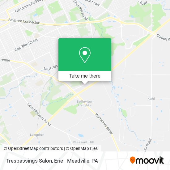 Mapa de Trespassings Salon