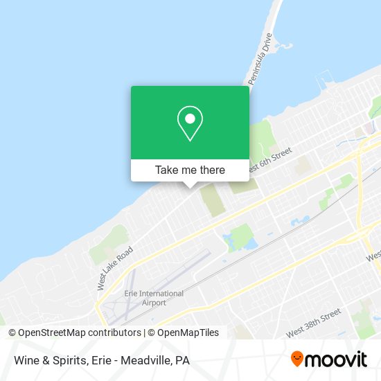 Wine & Spirits map