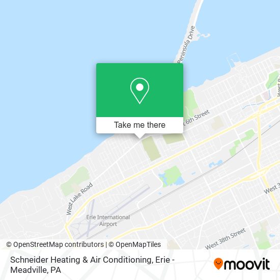 Schneider Heating & Air Conditioning map