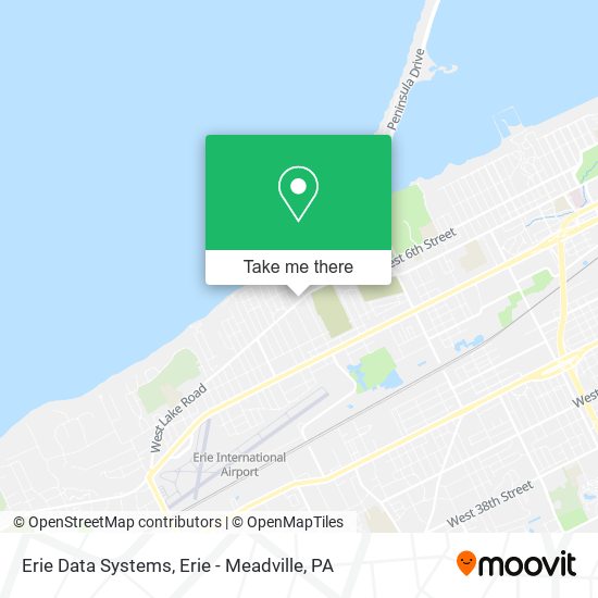 Erie Data Systems map