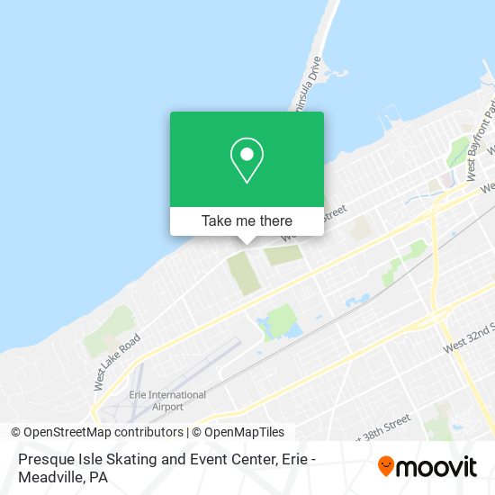 Presque Isle Skating and Event Center map