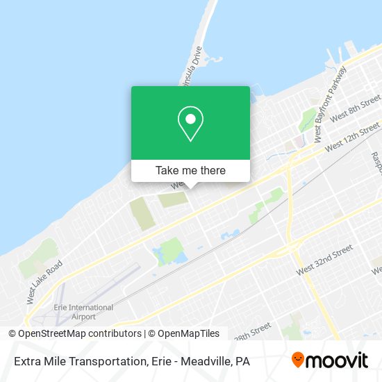 Extra Mile Transportation map