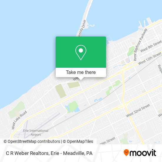 Mapa de C R Weber Realtors