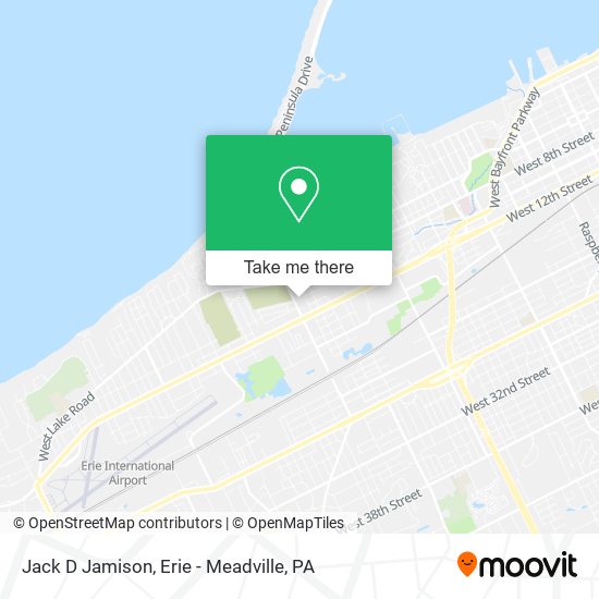 Mapa de Jack D Jamison
