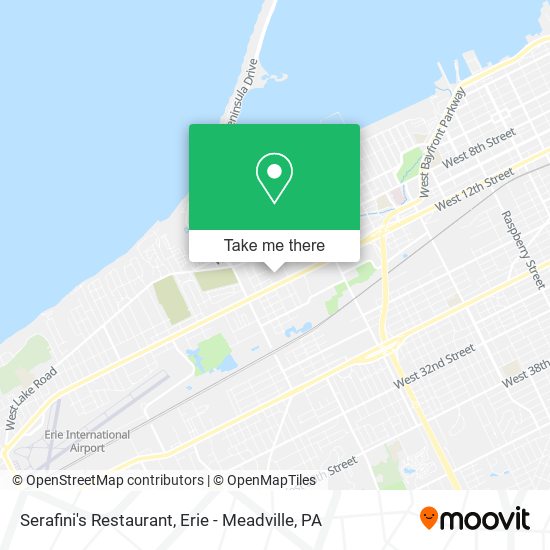 Serafini's Restaurant map