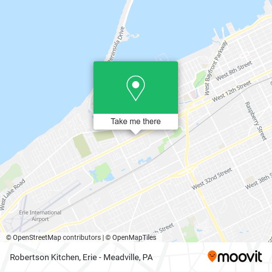 Mapa de Robertson Kitchen