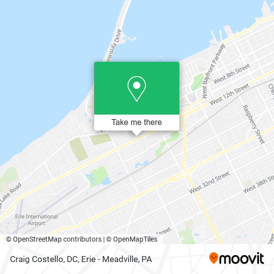 Mapa de Craig Costello, DC