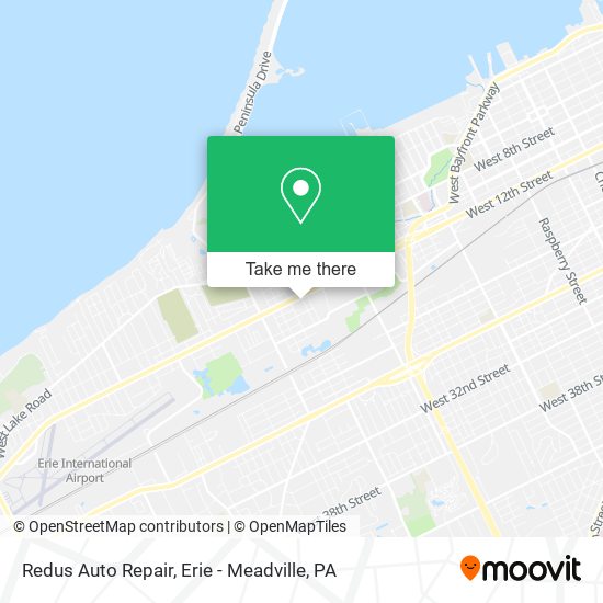 Mapa de Redus Auto Repair