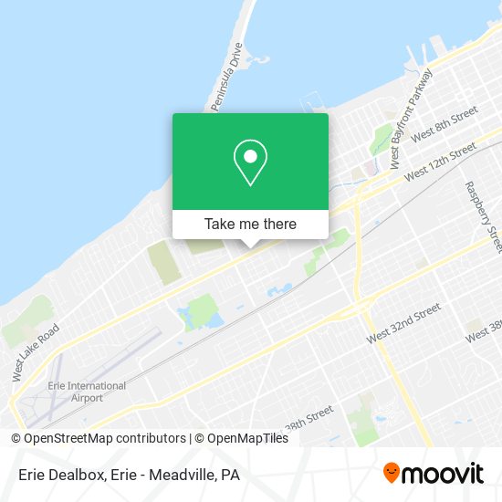 Erie Dealbox map