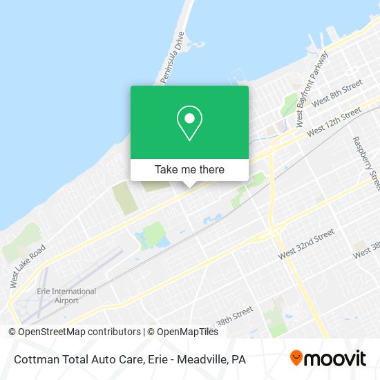 Mapa de Cottman Total Auto Care
