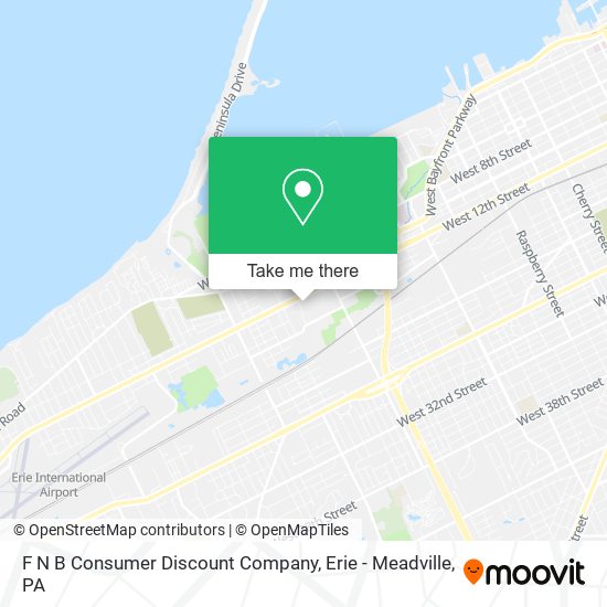 Mapa de F N B Consumer Discount Company