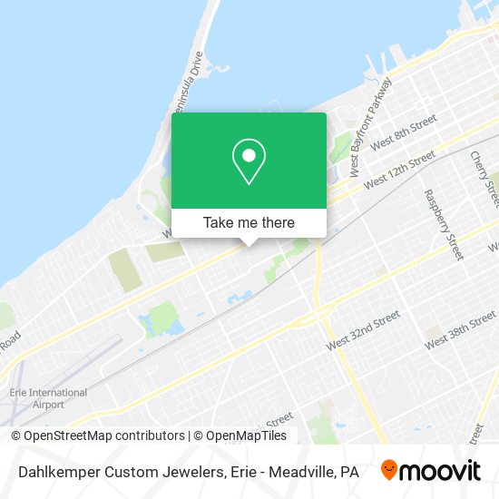 Dahlkemper Custom Jewelers map