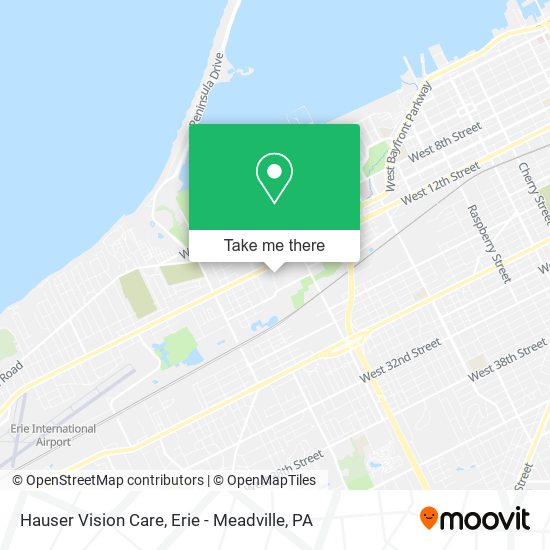 Hauser Vision Care map