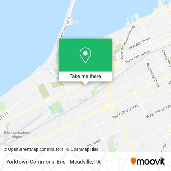 Yorktown Commons map