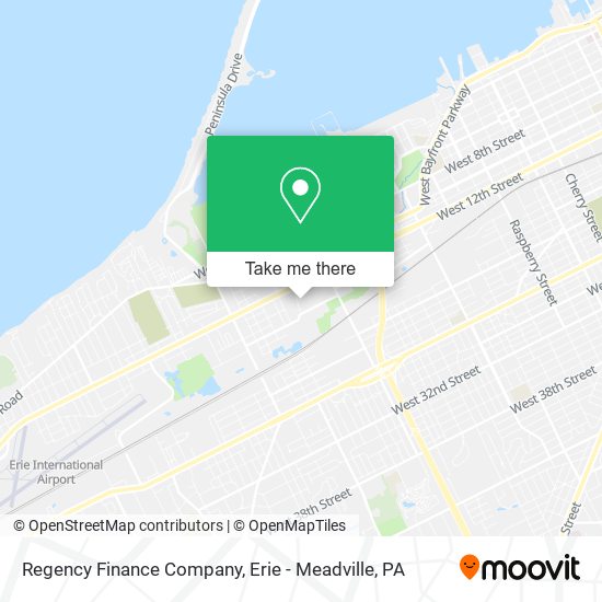 Mapa de Regency Finance Company
