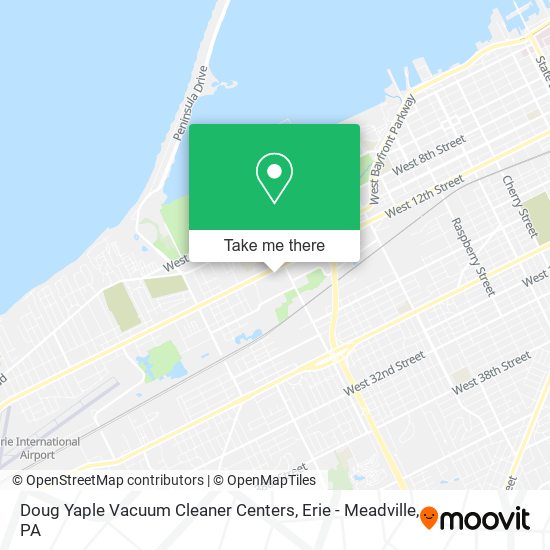 Doug Yaple Vacuum Cleaner Centers map