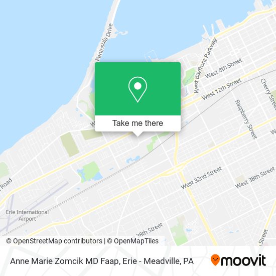 Anne Marie Zomcik MD Faap map