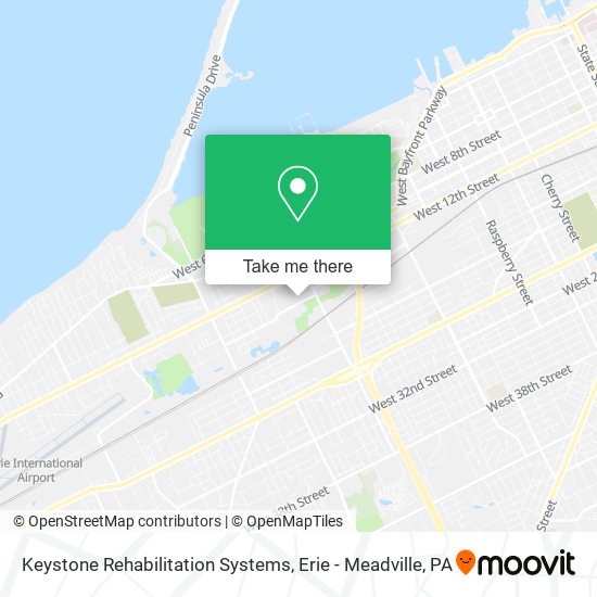 Mapa de Keystone Rehabilitation Systems