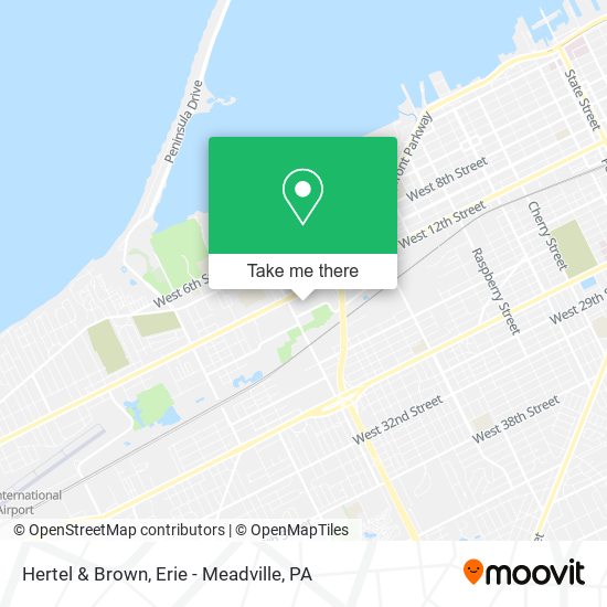 Hertel & Brown map