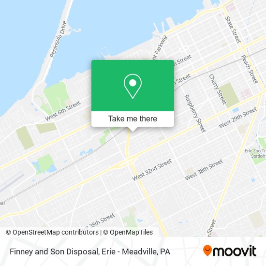 Finney and Son Disposal map