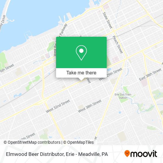 Mapa de Elmwood Beer Distributor