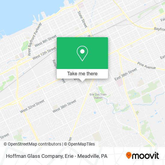 Hoffman Glass Company map