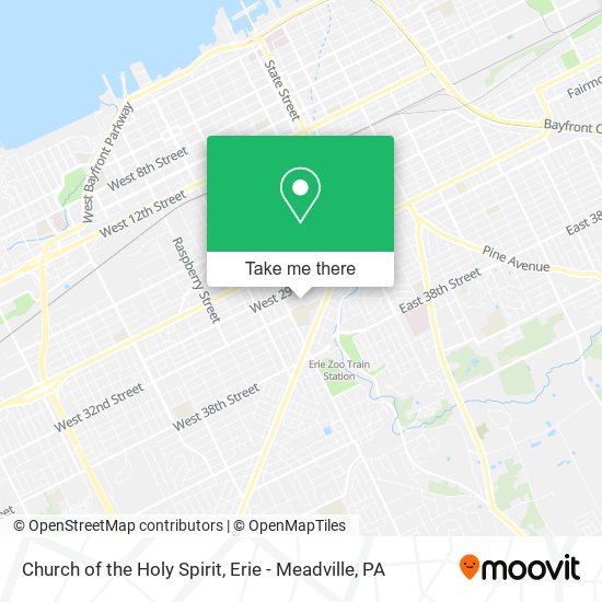 Church of the Holy Spirit map