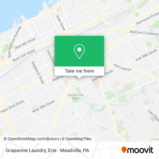 Grapevine Laundry map