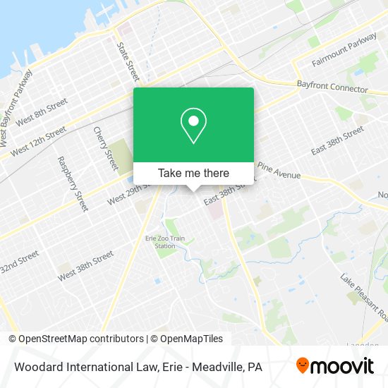 Woodard International Law map