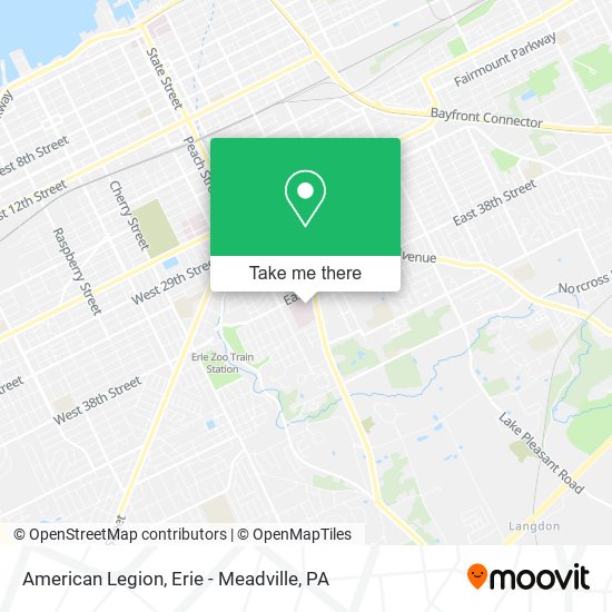 American Legion map