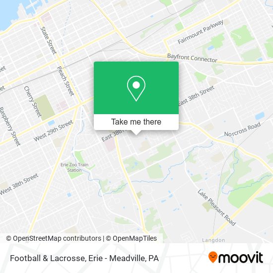 Football & Lacrosse map