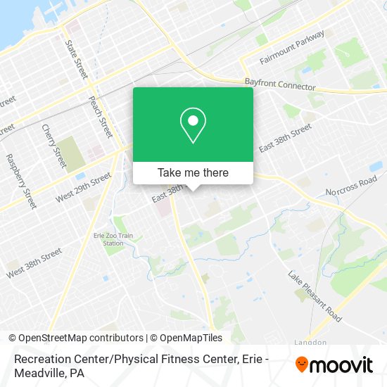 Recreation Center / Physical Fitness Center map