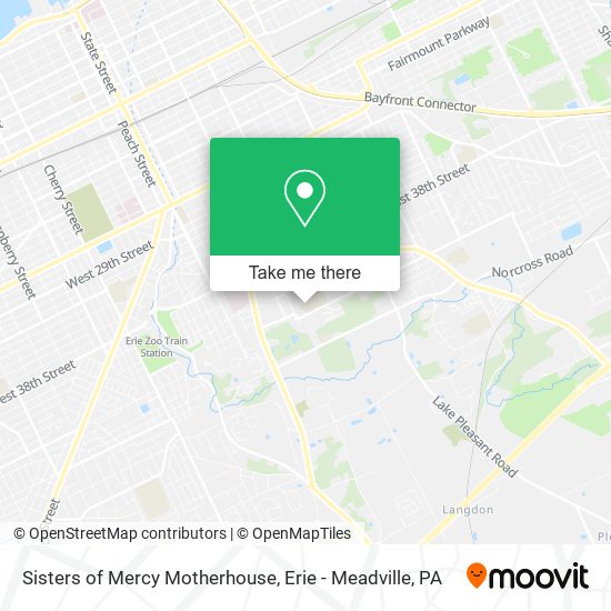 Mapa de Sisters of Mercy Motherhouse