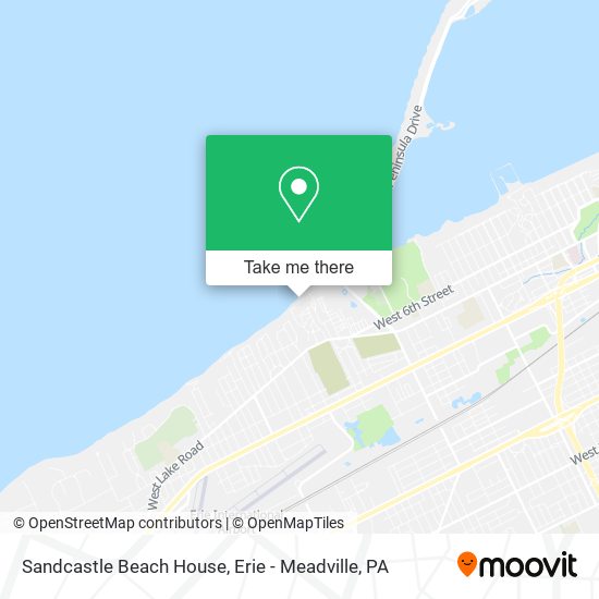 Sandcastle Beach House map